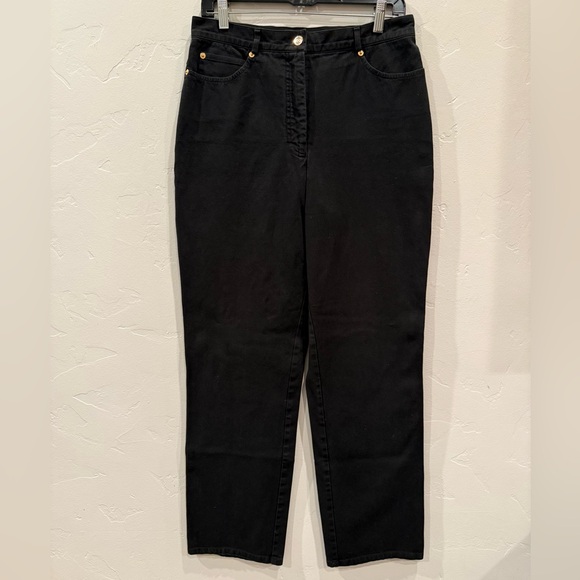 St. John Denim - St. John Black Straight Leg Women's Jeans